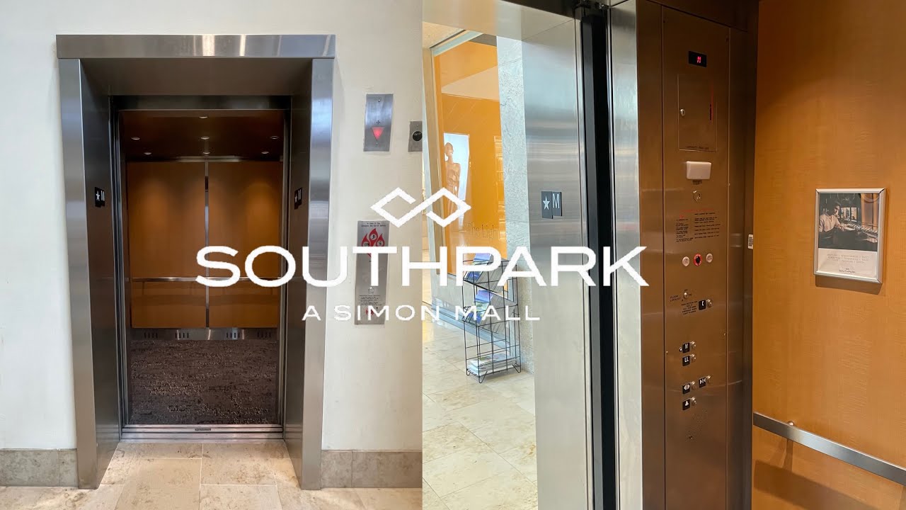 Schindler HT VR 330A Hydraulic Elevator Near Neiman Marcus | SouthPark Mall | Charlotte, NC