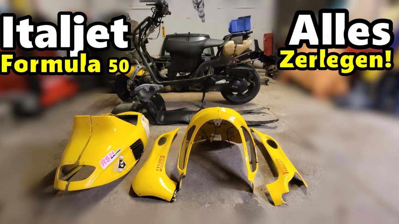 Lasst uns das Moped Zerlegen! - Italjet demontieren und Elektrik Probleme beheben!