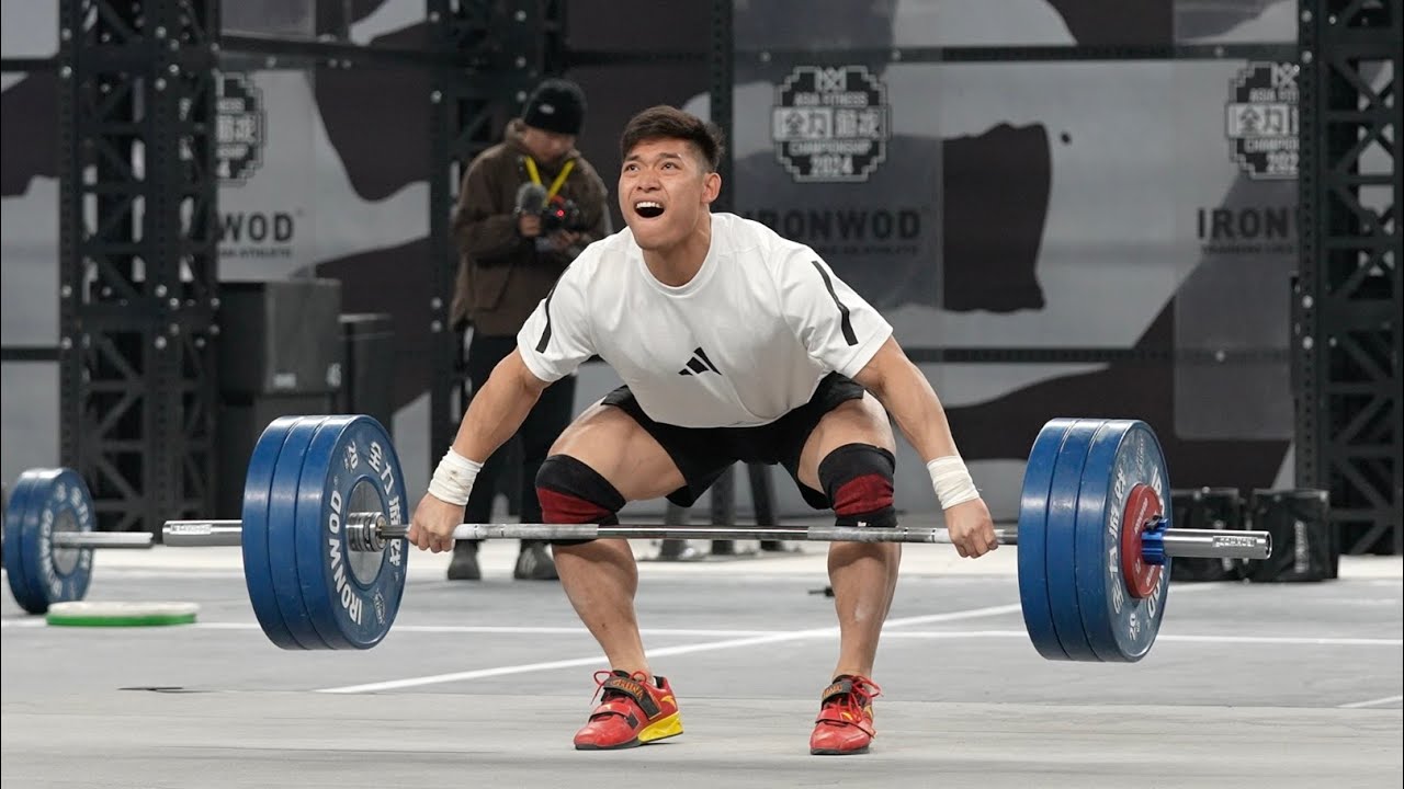 Asia Fitness Championship Event 6B：Snatch｜LiDayin VS Crossfitters