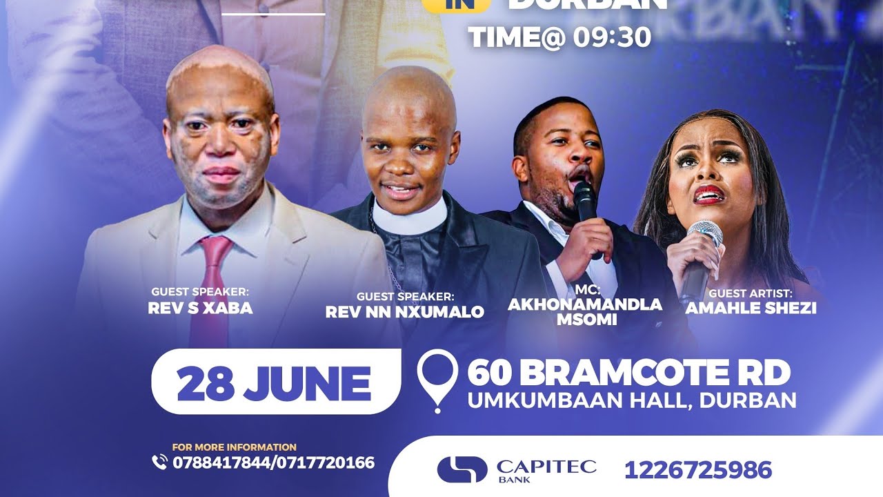 Durban Intense Deliverance Prayer, Rev N Nxumalo & Rev S Xaba. Hosted By ST Media