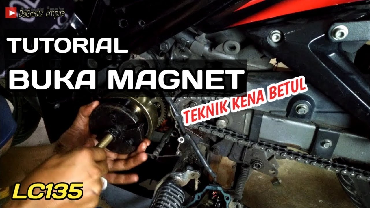 LC135 Cara Buka MAGNET . TUTORIAL LC135 simple