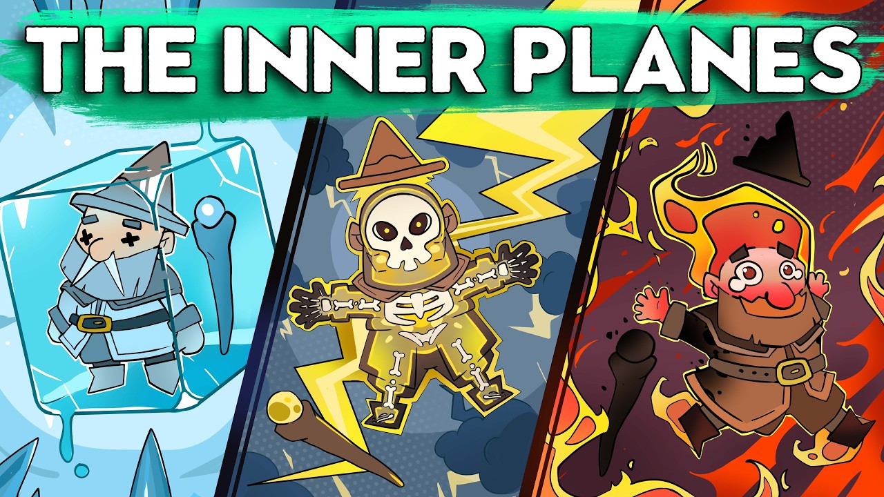 The Inner Planes are INSANE (D&D Lore Animated)