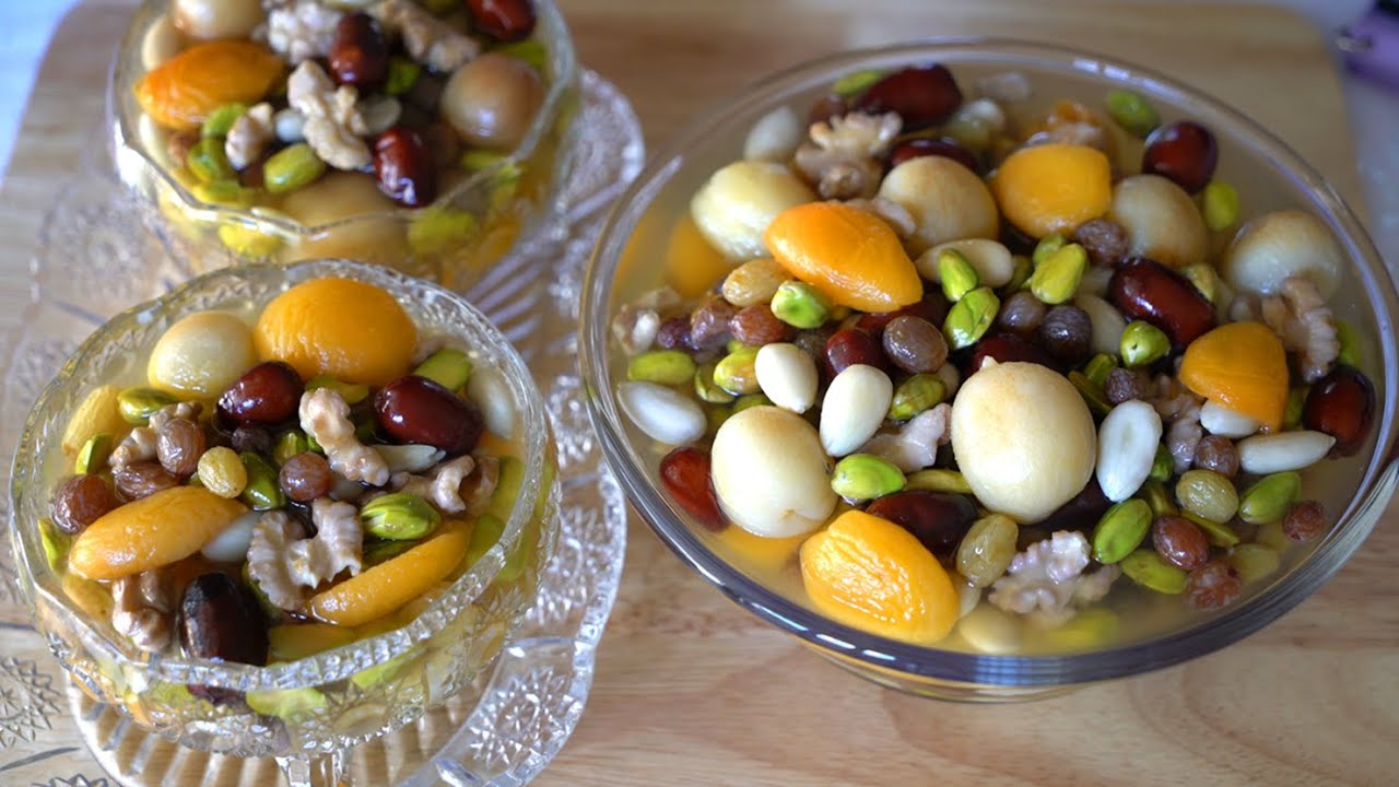 Haft Mewa Recipe (Nawroz) - هفت میوه نوروزی