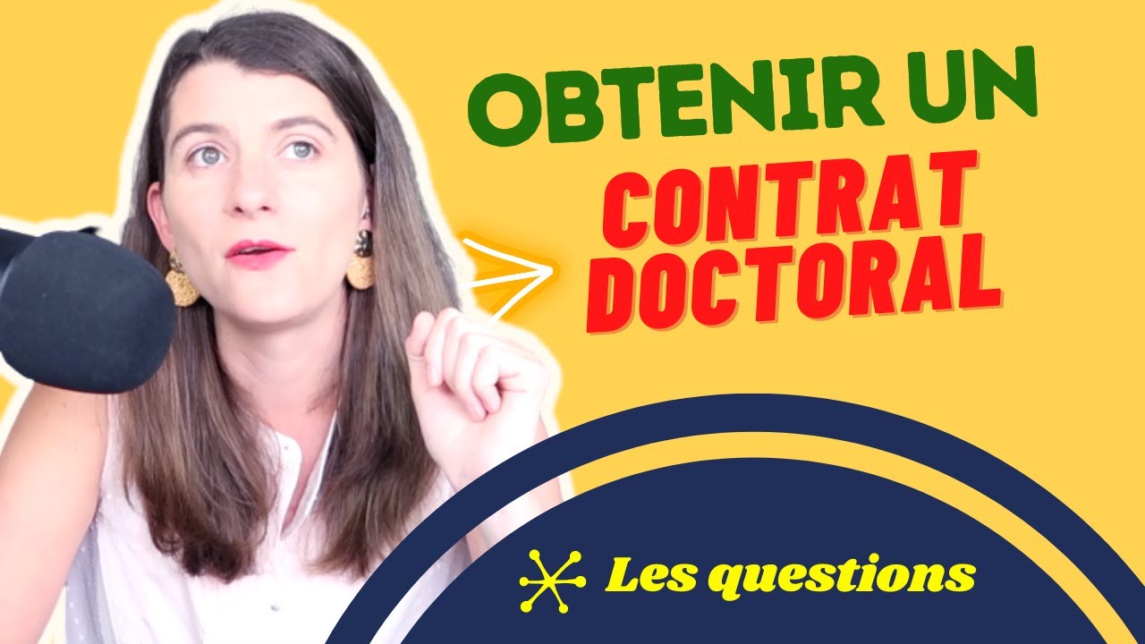 COMMENT RÉUSSIR LE CONCOURS DU CONTRAT DOCTORAL ? PARTIE 2 - L'AUDITION - FINANCE TA THESE