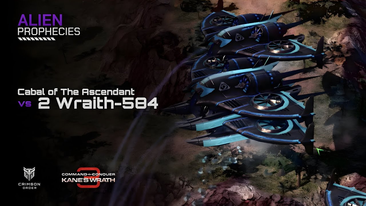 Гнев Кейна [мод Alien Prophecies] — Кабала Асцендента против 2 Wraith-584 Brutal AI