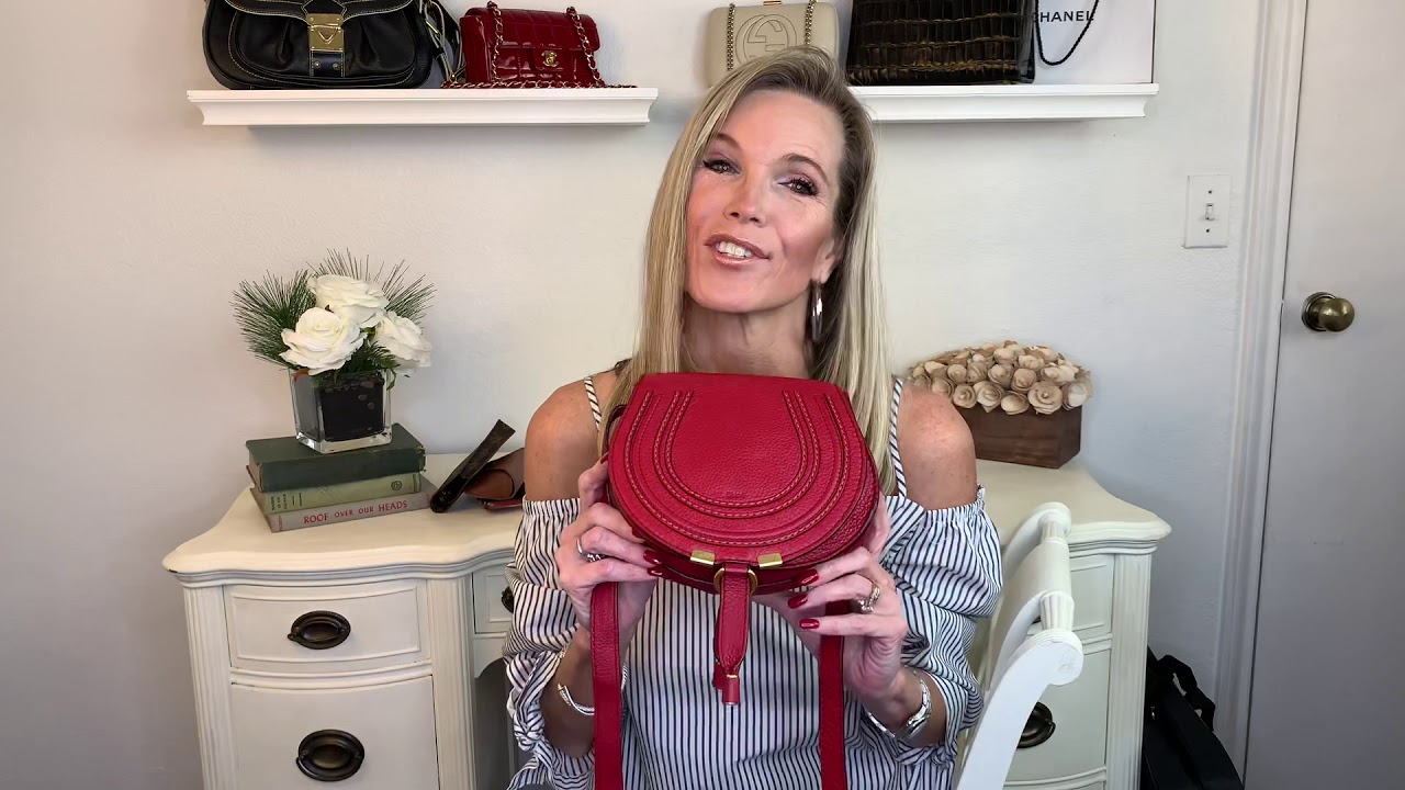 Chloe Mini Marcie Crossbody Review and what fits!
