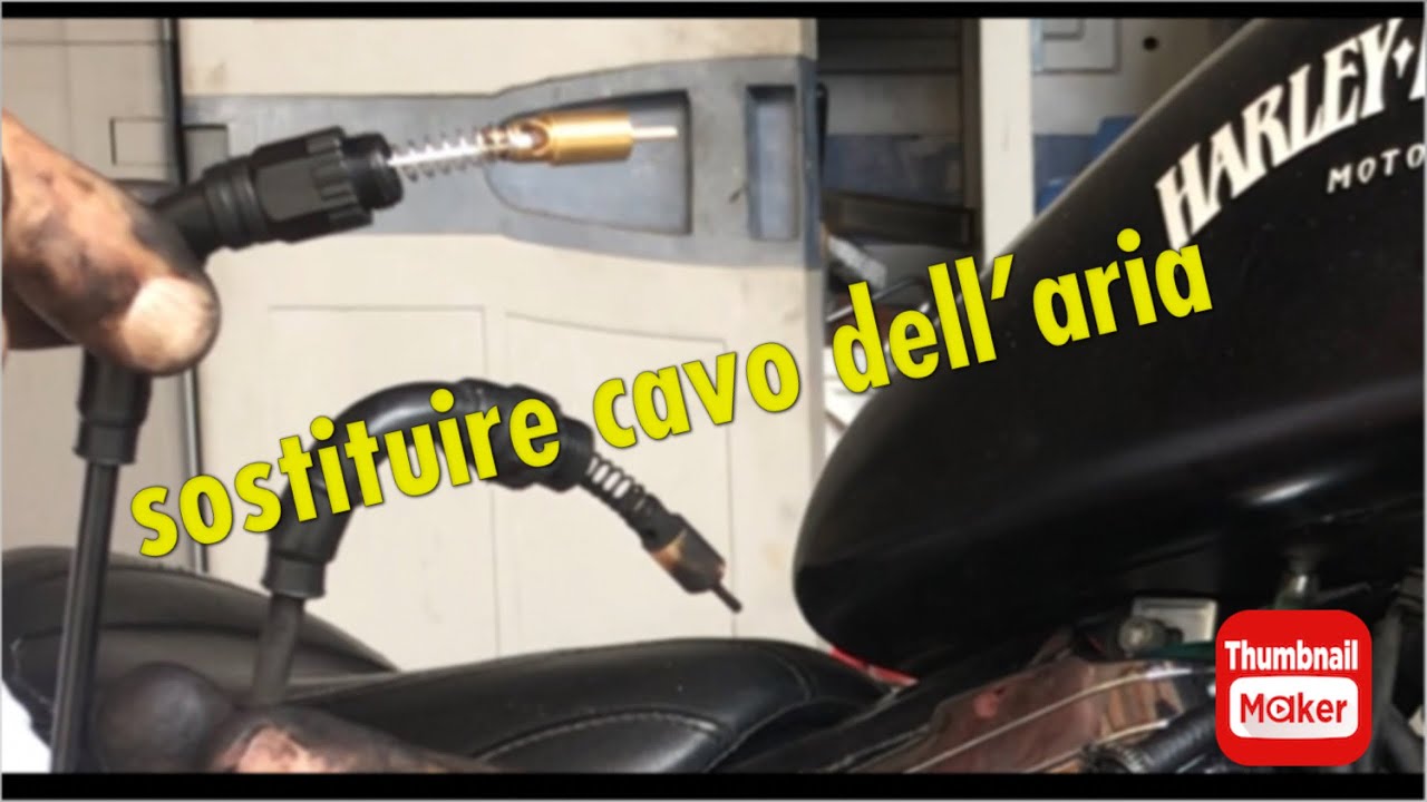 Fase due sostituzione cavo Choke 883 del 99 ​⁠ @Artegaragefaidate
