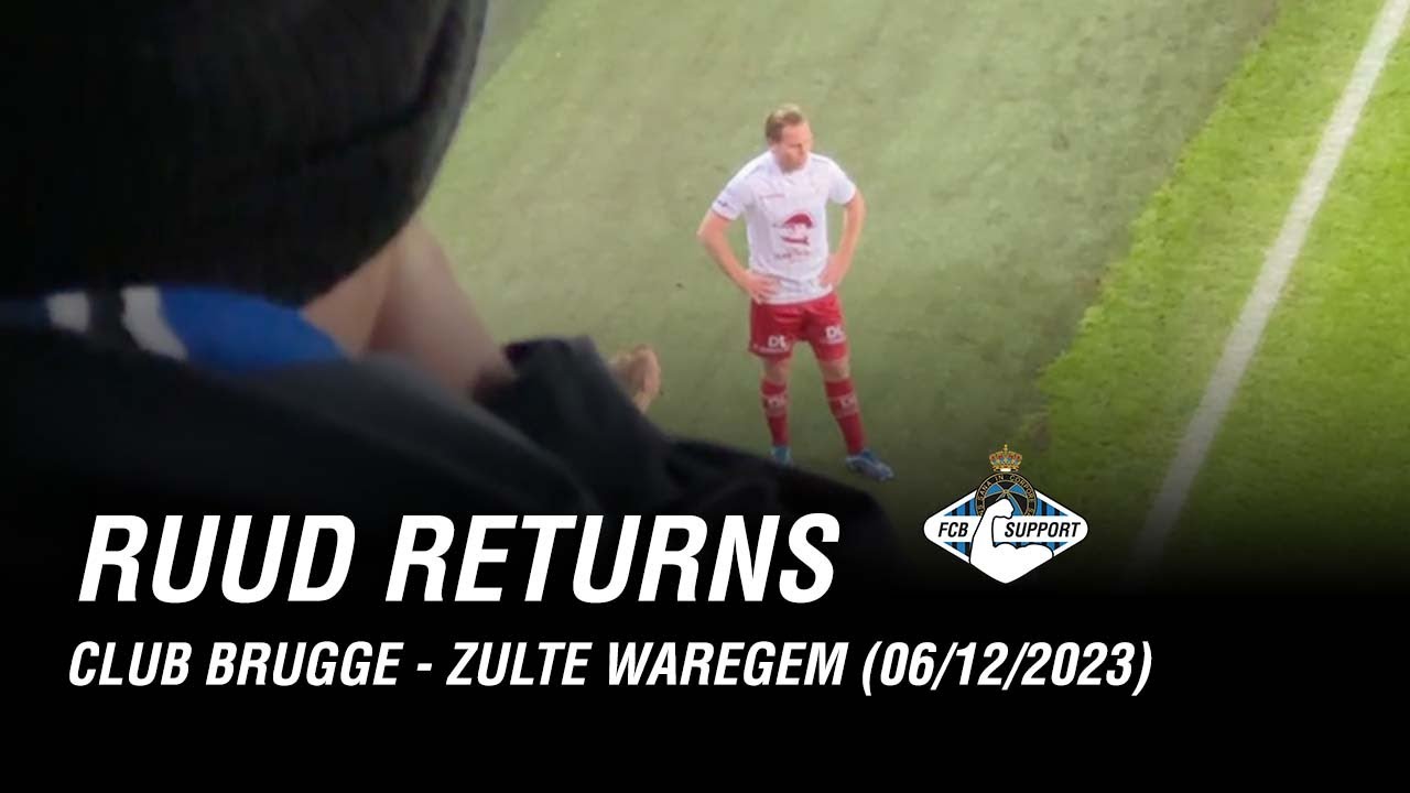 Club Brugge - Zulte Waregem: Match Day Vlog 06/12/2023 - Ruud Returns