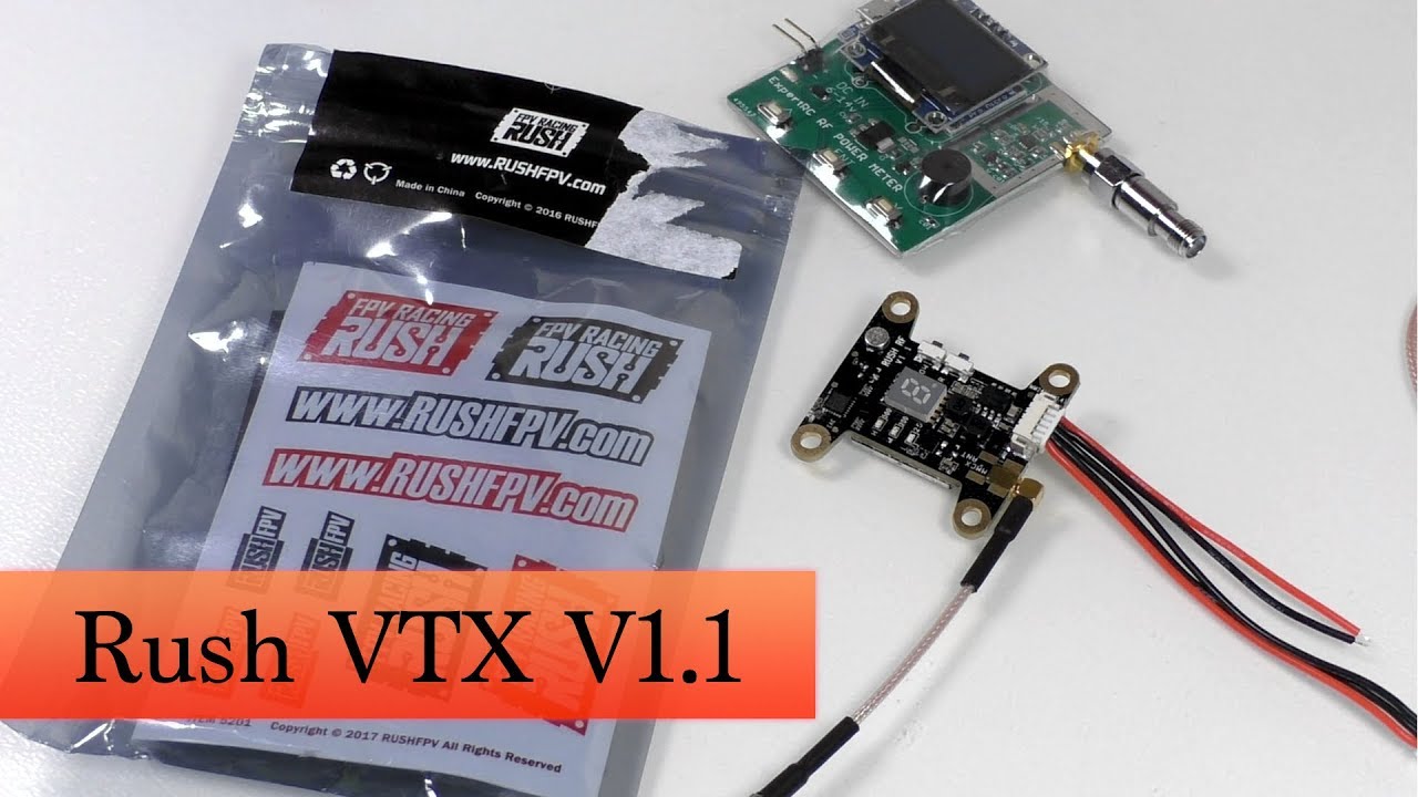 Rush VTX V1.1 - замер мощности