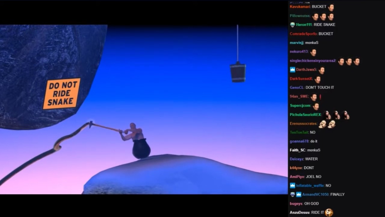 [Vinesauce] Joel [Chat Replay] - Getting Over It (Part 5 Finale)