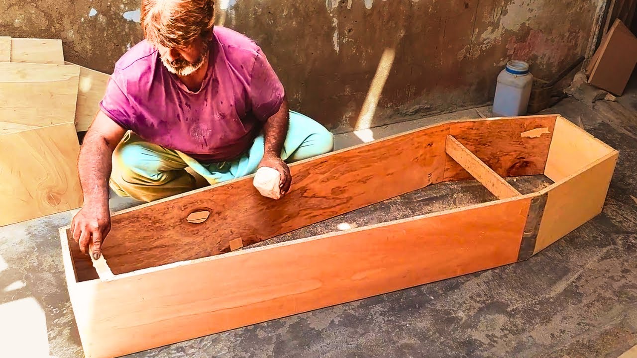 How to Build a Wooden Coffin | Halloween Coffin | How to Make a Wooden Casket | Under Making