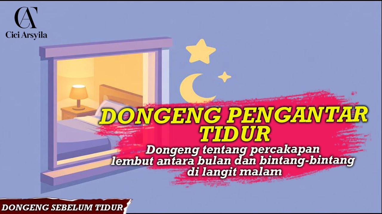Balada Bulan dan Bintang, Dongeng tentang percakapan bulan dan bintang-bintang di langit malam