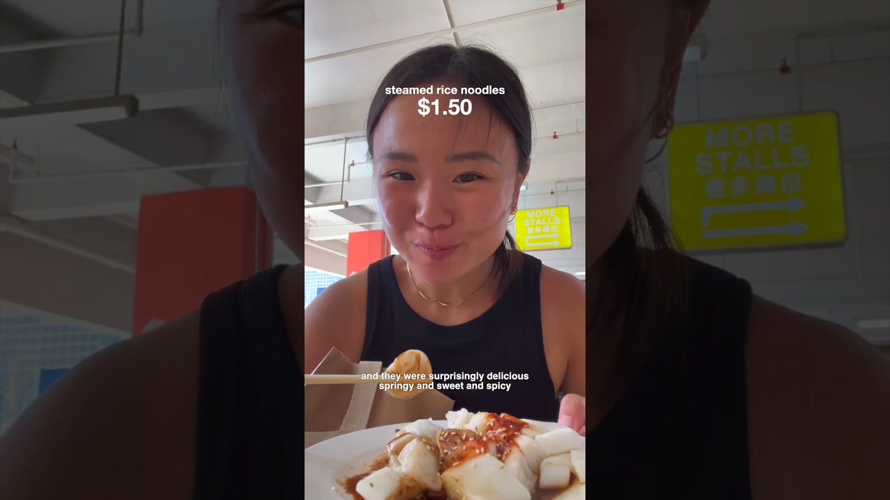 what I eat + spend on my last day in Singapore! #travel #whatieatinaday #singapore #shorts