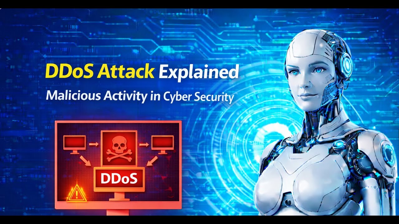 What is DDoS Attack? | Distributed Denial of Service Explained | Cyber Security | Malicious Activity
