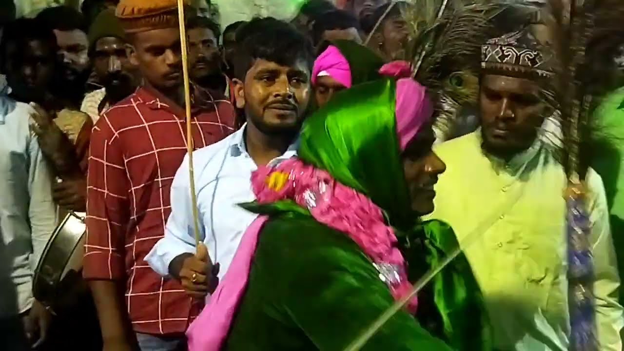 👉imame Khasim sawari in putpak my village moharam festival best❤️..