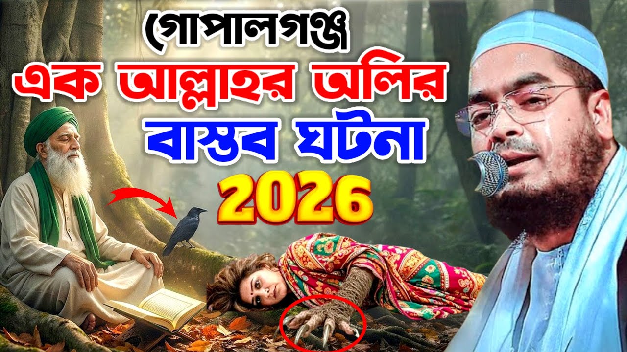 গোপালগঞ্জ এক আল্লাহর অলির বাস্তব ঘটনা | হাফিজুর রহমান সিদ্দিকী ২০২৬ | Hafizur Rahman siddiki 2026