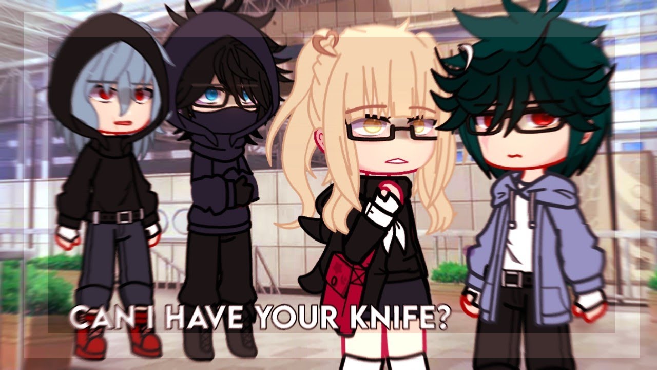 “Can I have your knife?” | Villain Deku Au | Gacha meme