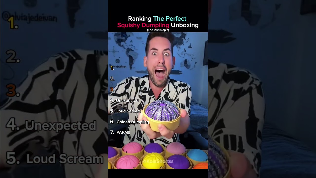 Ranking The Perfect Squishy Dumpling Unboxing