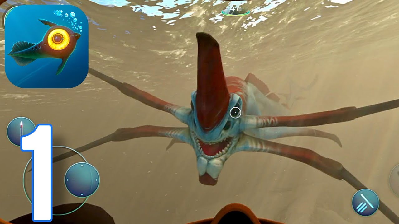 Subnautica Mobile - Gameplay Walkthrough Part 1 - Tutorial (ios,Android)