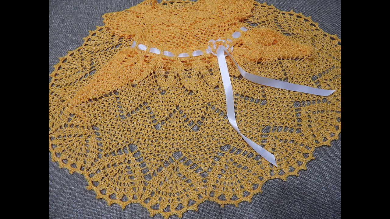 Платье крючком зигзаг 2 из 3