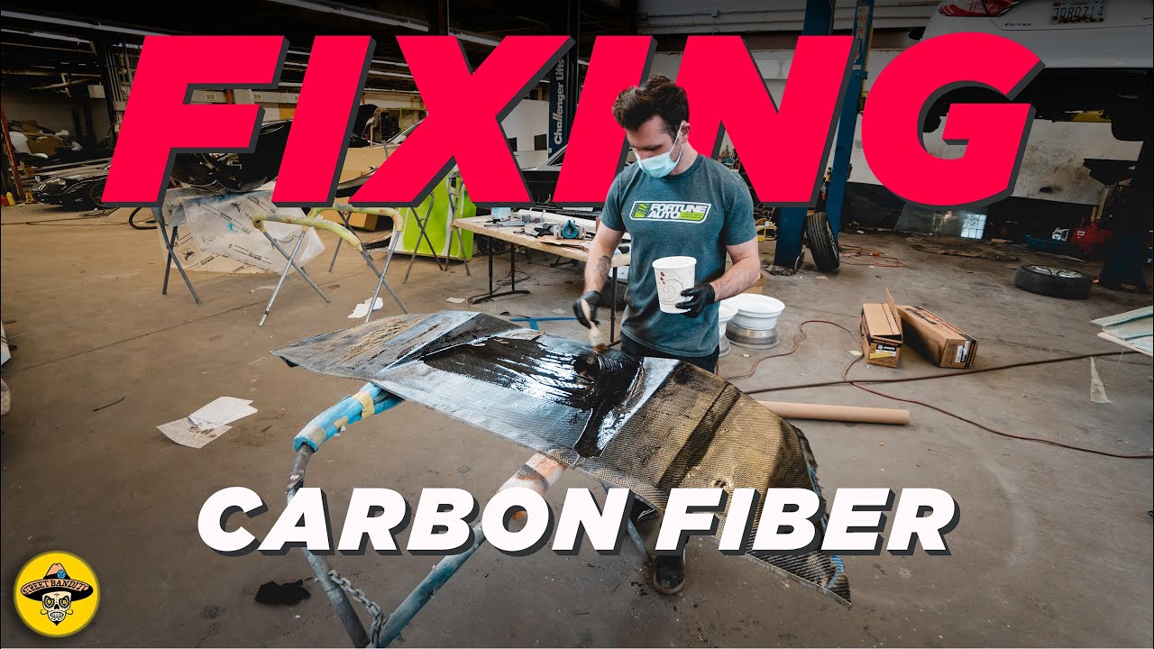 How To Repair Damaged Carbon Fiber