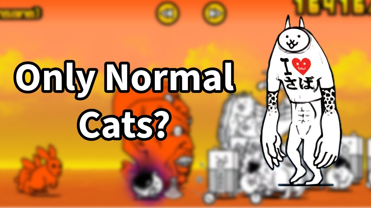 Can you beat all Crazed Cat stages with only Normal Cats? | The Battle Cats