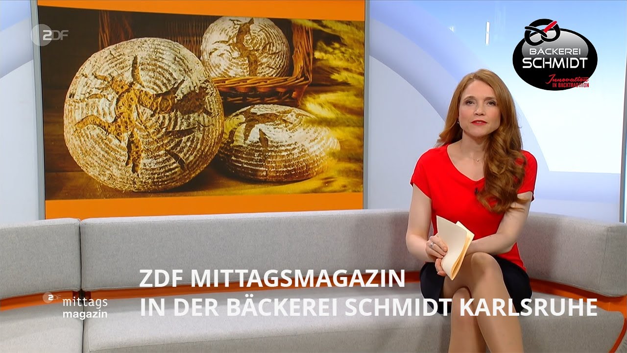 ZDF Mittagsmagazin zu Besuch in der Bäckerei Schmidt in Karlsruhe