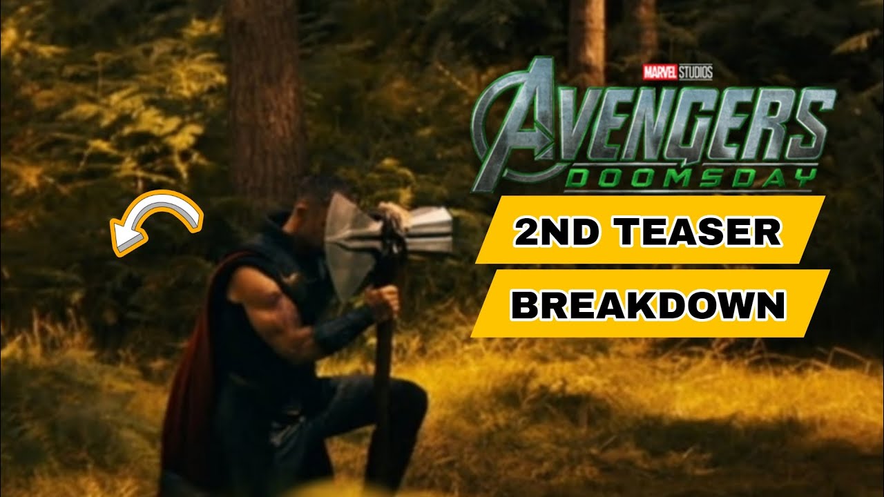 Avengers Doomsday 2nd Teaser Breakdown In HINDI | Thor Return In Avengers doomsday 5 explained Hindi
