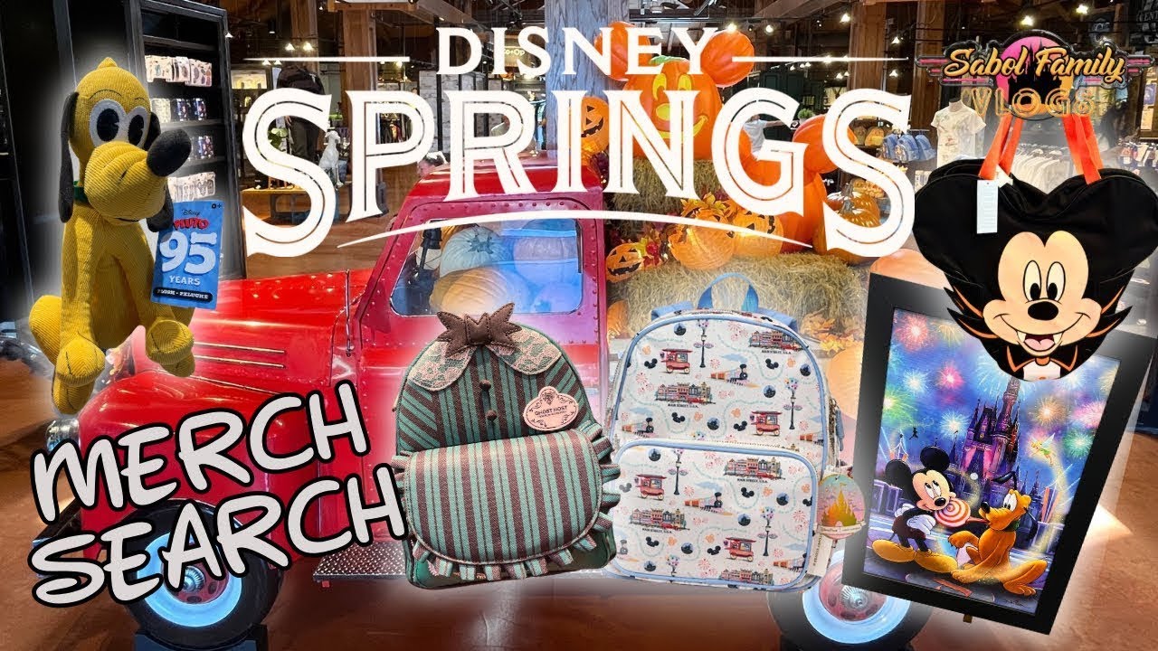 DISNEY SPRINGS NEW MERCHANDISE TOUR | September 2025 ~ Walt Disney World Shopping! World of Disney!