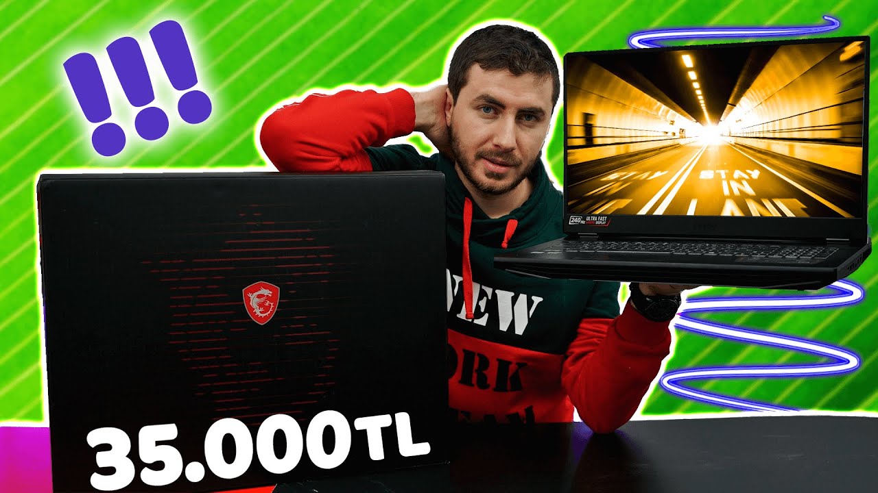 BİR DE BÖYLE İZLEYİN BAKALIM! - 35.000 TL Satılan LAPTOP MSI GT76 Titan DT 9SG İncelemesi