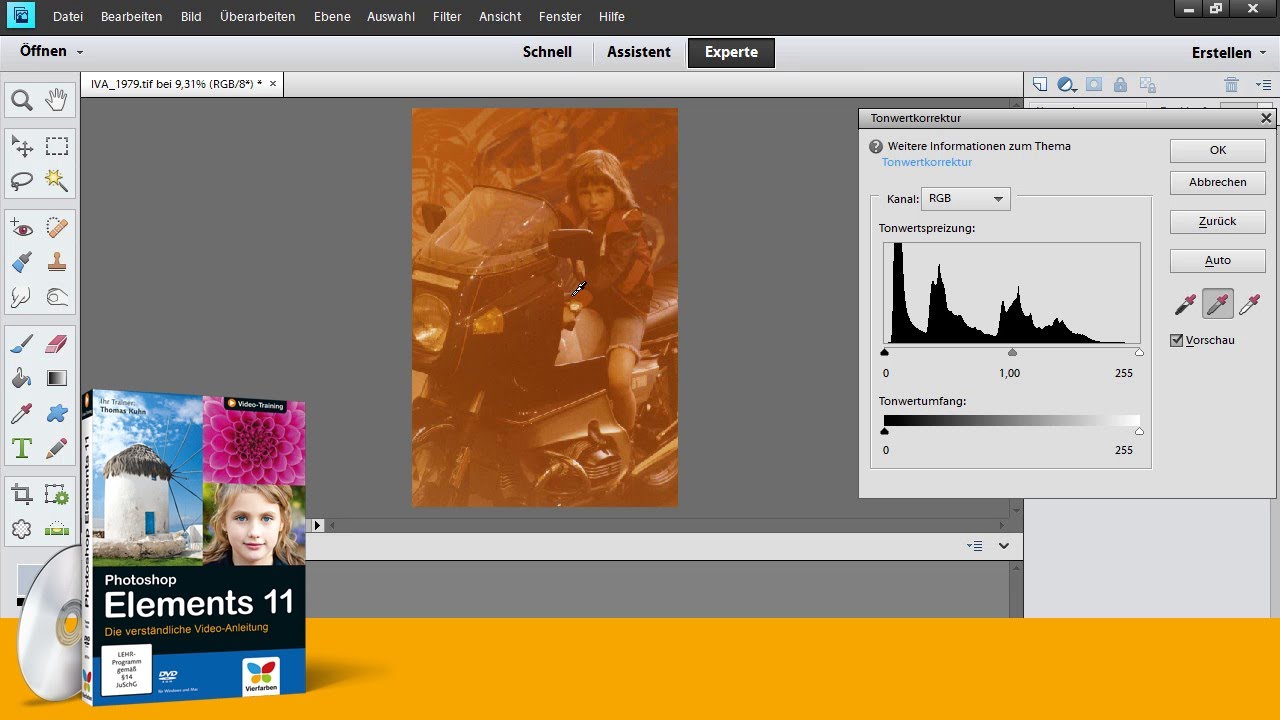 Photoshop Elements 11 - Aus alten Fotoabzügen brillante Bilder zaubern