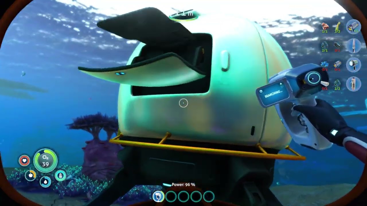 Subnautica Below Zero: Arrival on the planet.