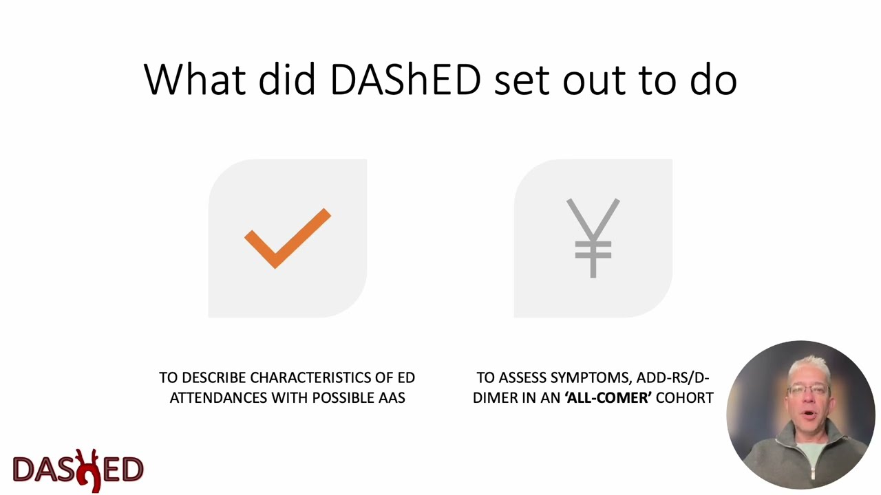 Clinical implication of the DAShED study; National Journal Club 30th September 2025