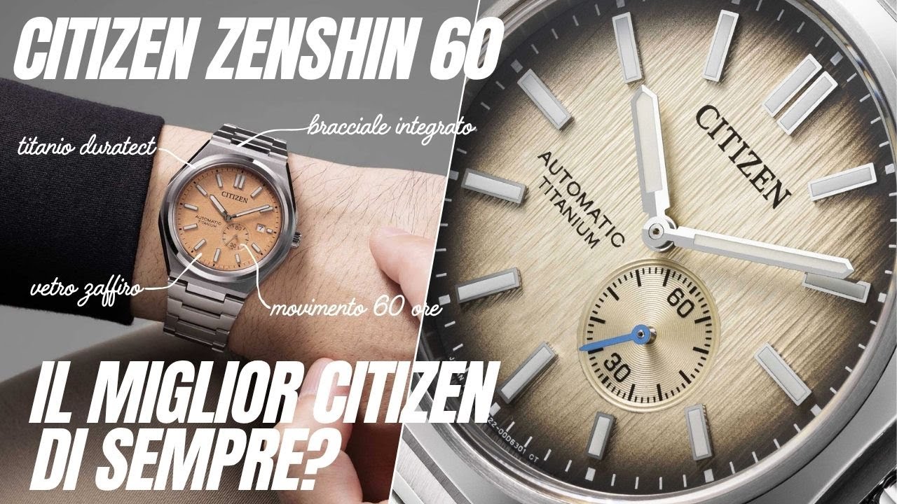Лучший #Citizen когда-либо созданный? Citizen Zenshin 60 #watch #enbuscadelosmejoresprecios