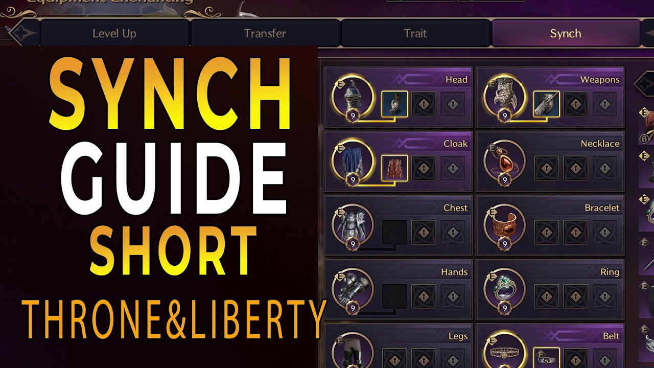 Объяснение новой системы синхронизации в Throne and Liberty