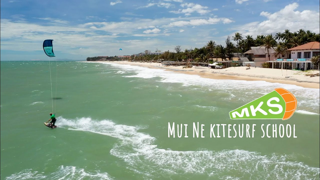MuiNe Kitesurf school (MKS). Vietnam, March'2021