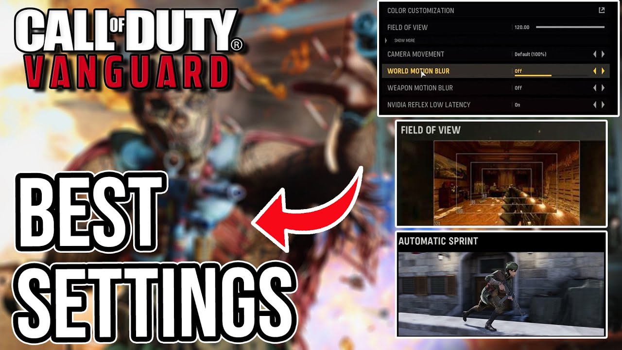 BEST Settings for Call of Duty Vanguard - Top 10 Best PS5 Vanguard Settings and Tips and Tricks
