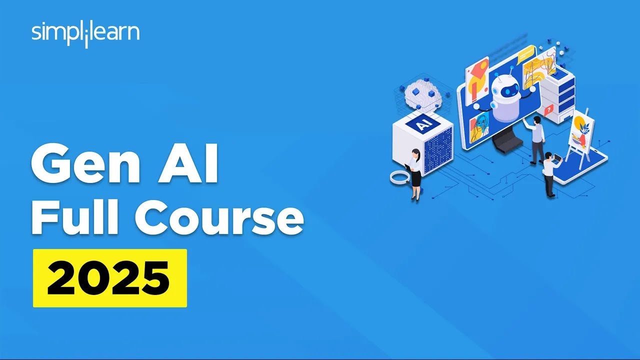 Generative AI Full Course 2026 | Gen AI Tutorial for Beginners | Gen AI Explained | Simplilearn