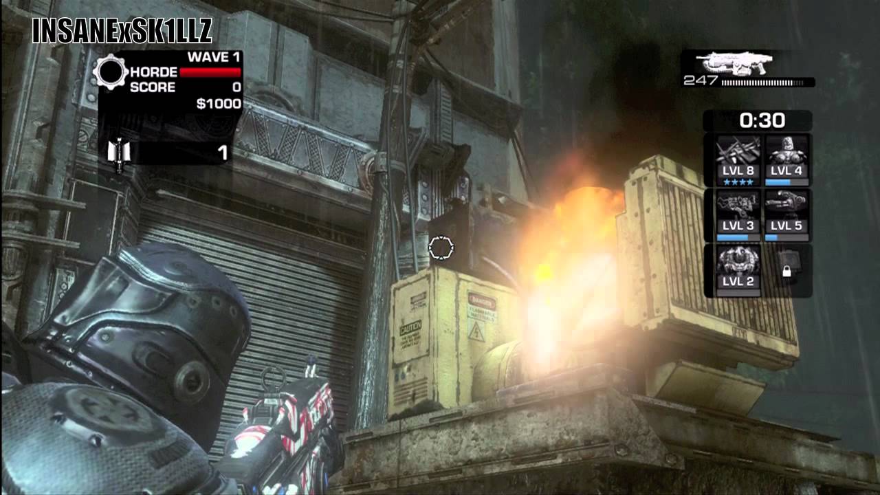 GEARS OF WAR 3 UN REGALO DE RAAM EN EL MAPA PANTANO :D
