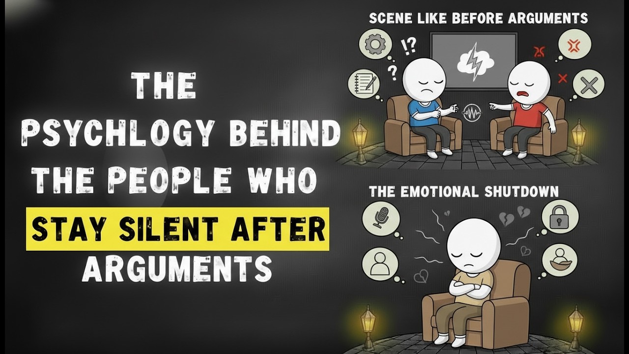 The Psychology of People Who Stay Silent After Arguments
