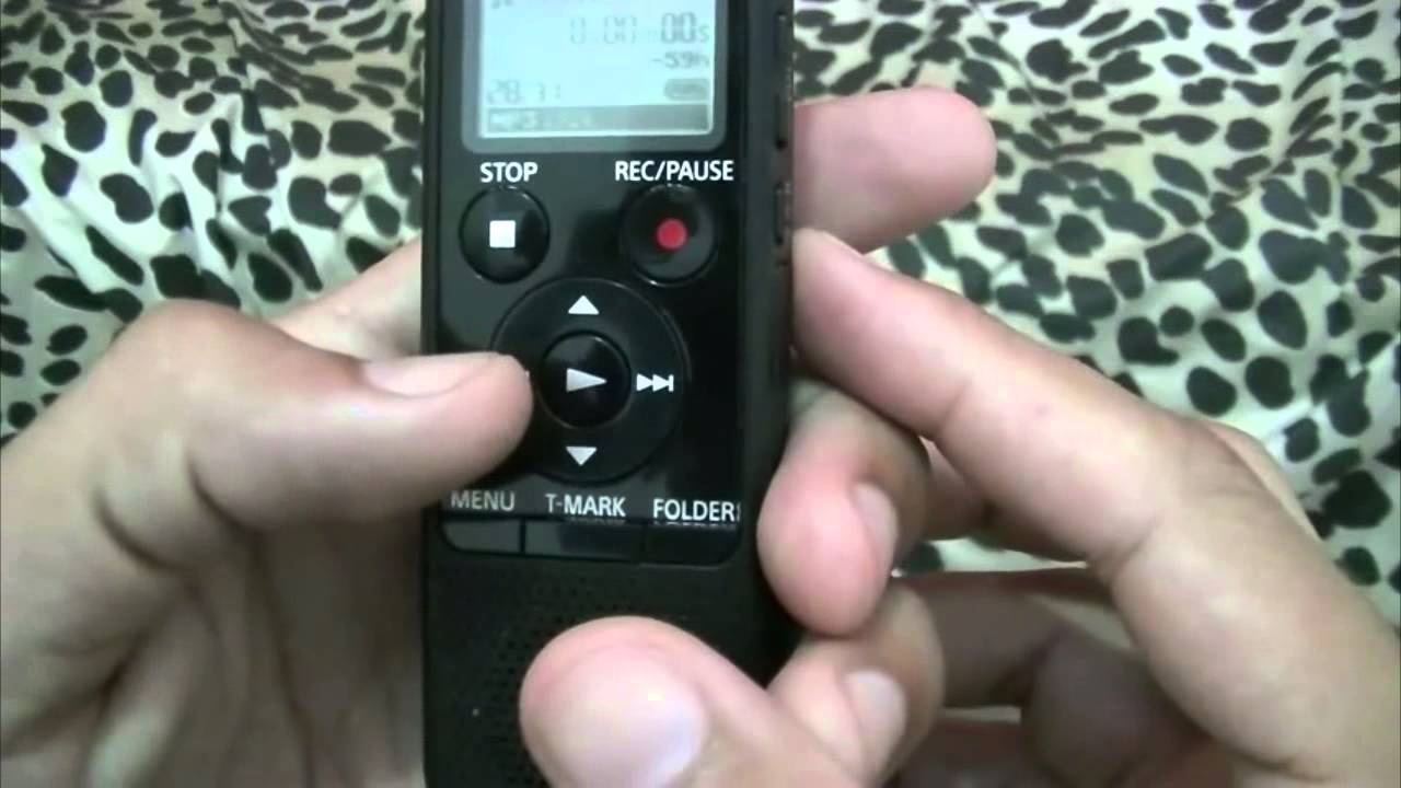 Dicas gravador digital Sony ICD -PX440 e Microfone Lapela