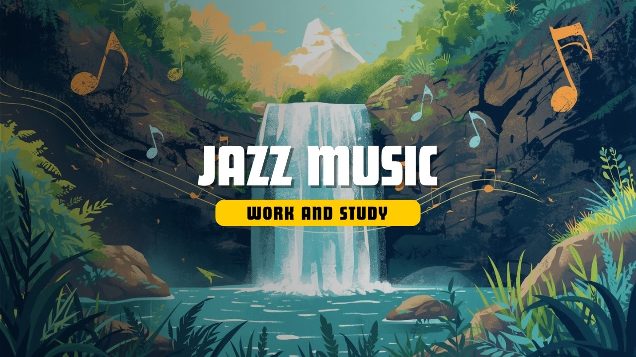 Relaxing Lofi Jazz for Studying & Working – Soft Background Music for Focus and Creativity