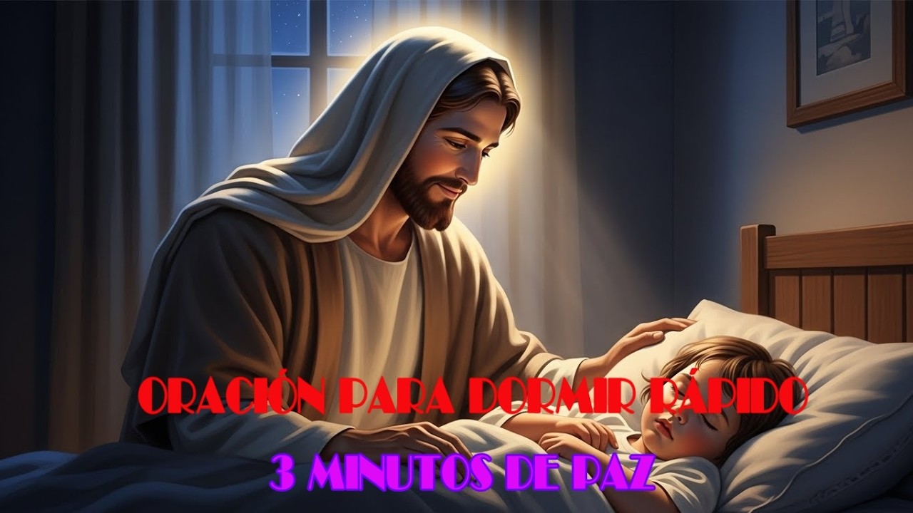 [4K] ORACIÓN PARA DORMIR RÁPIDO — 3 MINUTOS DE PAZ #95