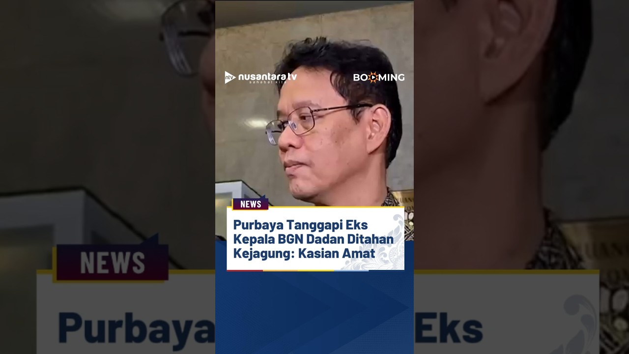Purbaya Tanggapi Eks Kepala BGN Dadan Ditahan Kejagung: Kasian Amat