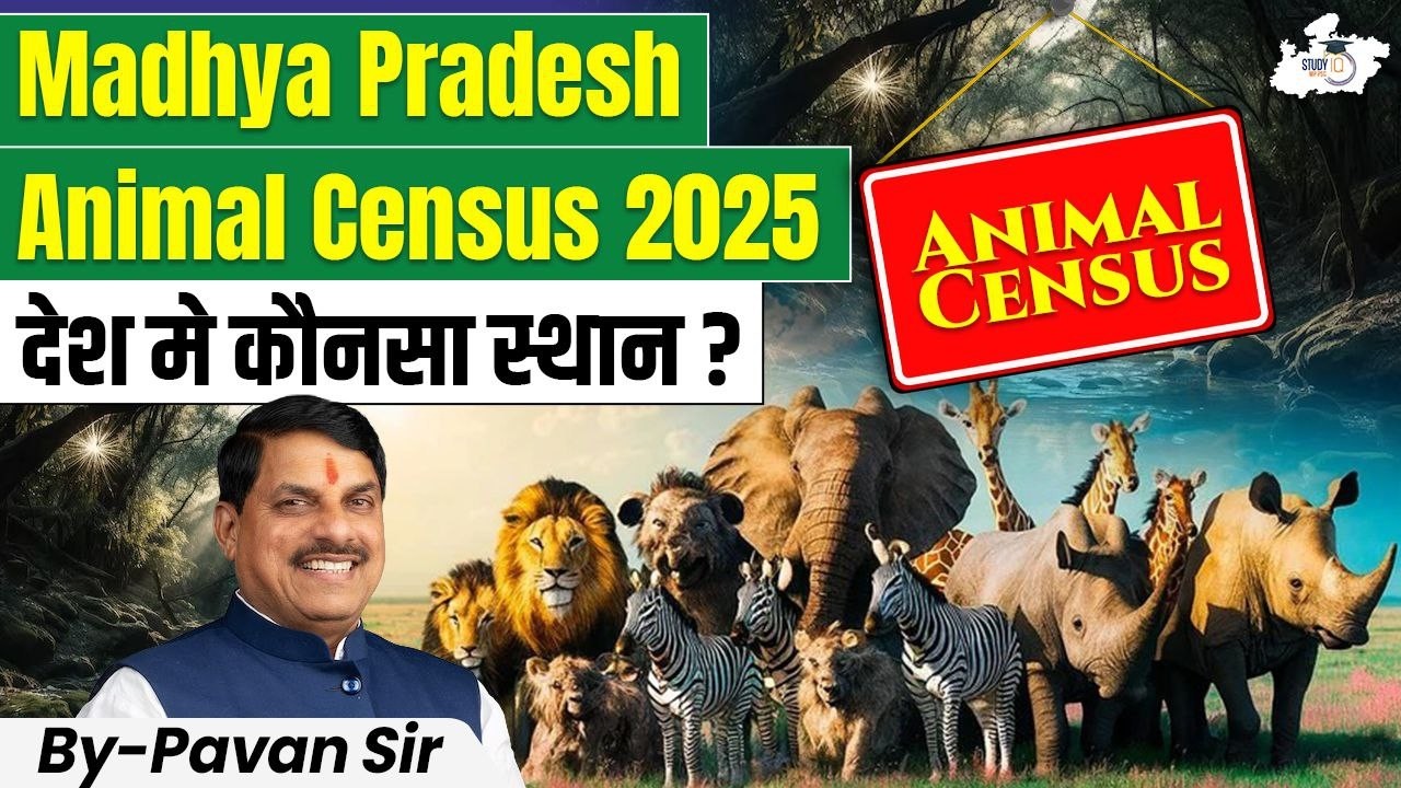 Animal Census 2025: Madhya Pradesh की रैंक क्या है? | Top State बना या नहीं? | BY Pavan Sir | MPPSC