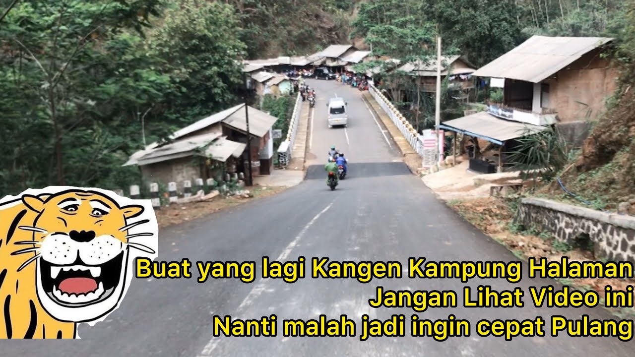 Jalan Raya Cisewu-Garut Selatan Nu Matak Waas, suasana saat di jalannya ngangenin