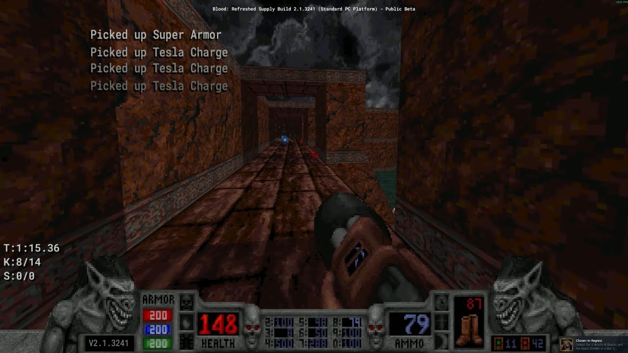 Blood: Refreshed Supply - E6M8: Beauty and the Beast (100%) - Extra Crispy - Achievements 20 / 20