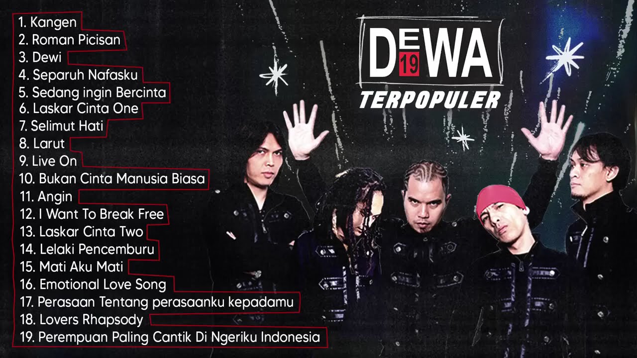 Kumpulan Lagu Dewa 19 Terpopuler - Dewa Once Terhits