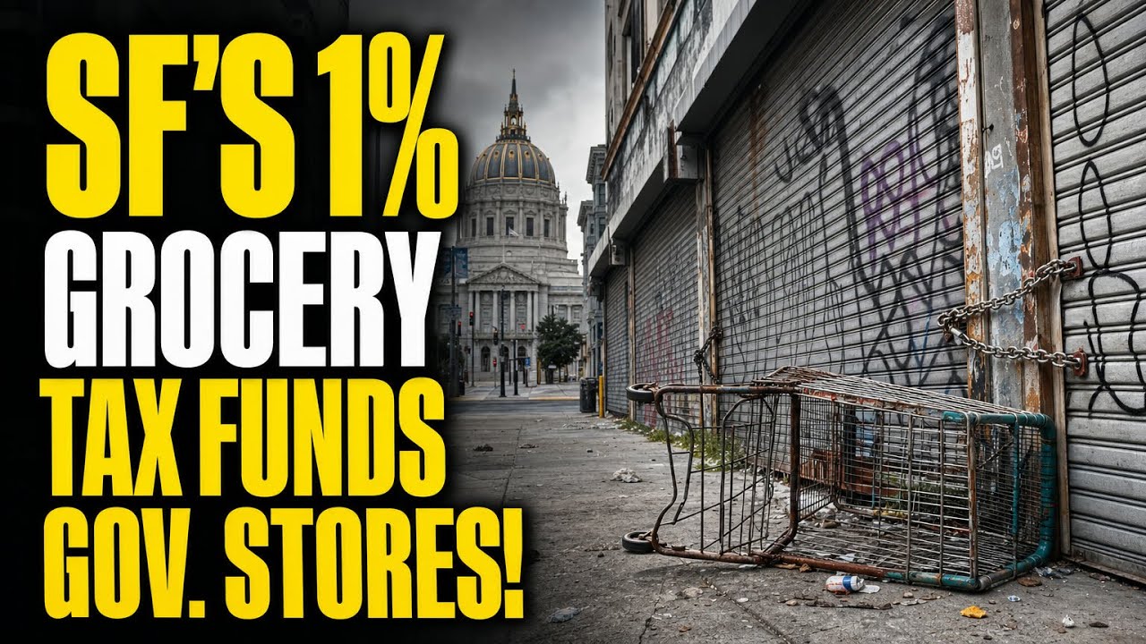San Francisco Doom Loop Demands 1% Grocery Tax To Open Government Stores