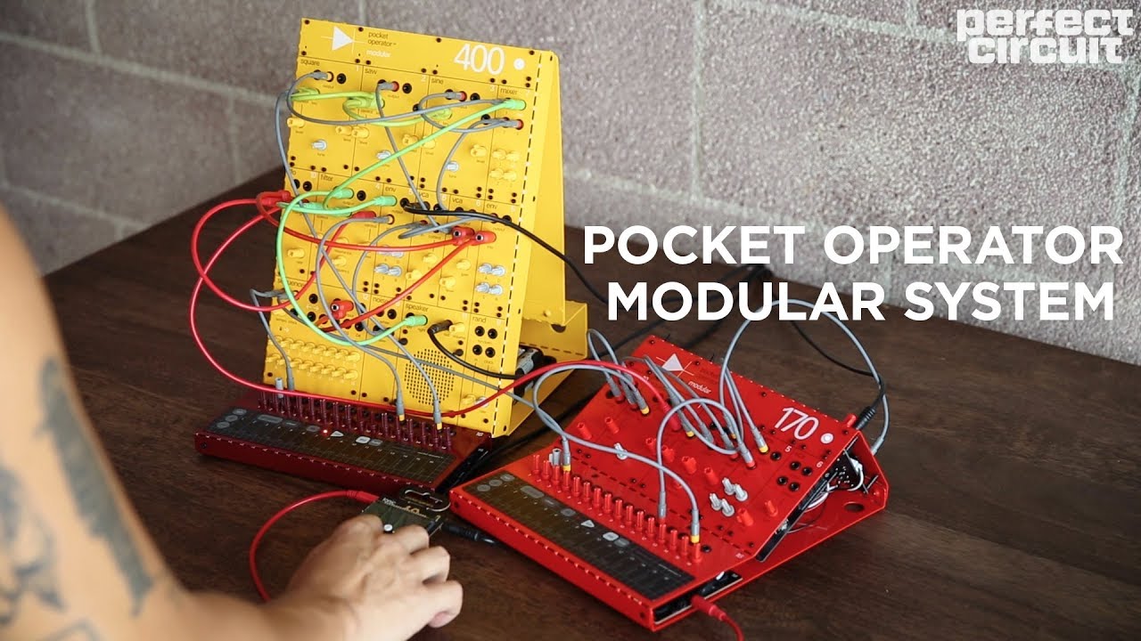 Pocket Operator Modular System 400, 170 & 16 Synthesizers & Sequencers
